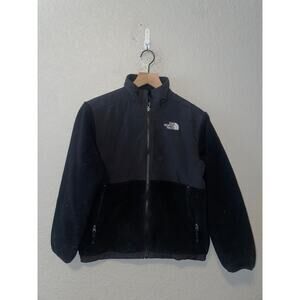 Youth The North Face Black Jacket Shell Fleece Outerwear Kid's Y2K Large